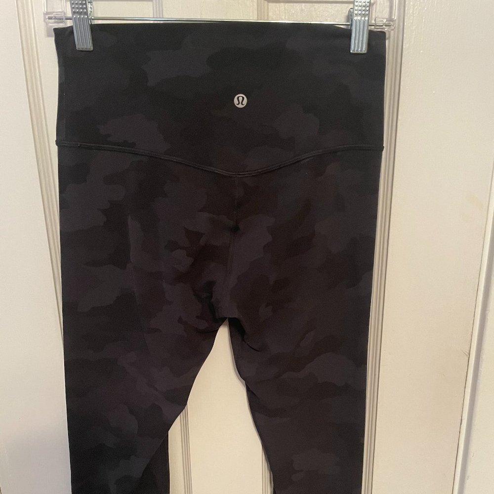 Align HR Crop 21" Camouflage lululemon leggings